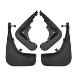 For Mercedes-Benz B200 2008-2011 4Pcs / Set Car Auto Soft Plastic Splash Flaps Fender Guard - Front View
