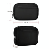 2-pack Soft Nylon Protective Bags for b & o Beoplay P2 Portable Bluetooth Speaker - 45-Degree Angle