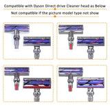 V-ball Wheels for Dyson Vacuum Cleaner Heads - Side View