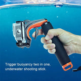 Floating Hand Grip for Gopro Hero8 with Shutter Trigger and Anti-lost Strap - Extra Image