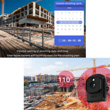 2mp Time Lapse Camera with 2.4 Tft Screen - Close-Up Angle
