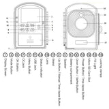 2mp Time Lapse Camera with 2.4 Tft Screen
