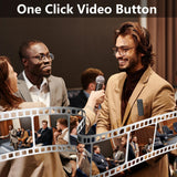 1080P Hd Night Vision Camera For Outdoor Sports And Conferences - Rear View