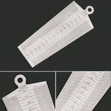 Stainless Steel Taper Gauge for Inspection and Measurement - Side View