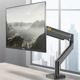 Adjustable Aluminum Monitor Holder - Rotatable 22-40 Inches - Extra Image