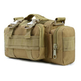 10L Outdoor Sports Waist Bag Multifunction Messenger Bag - Front View