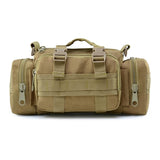 10L Outdoor Sports Waist Bag Multifunction Messenger Bag - Side View