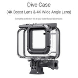 Waterproof 60m Diving Case for Insta360 one Rs 4k Camera - Top-Down View