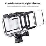 Waterproof 60m Diving Case for Insta360 one Rs 4k Camera - Rear View