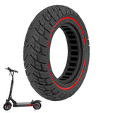 10 Electric Scooter with Non-slip Solid Tyre for Off-road Adventures - Front View