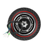 10 Electric Scooter with Non-slip Solid Tyre for Off-road Adventures - Rear View