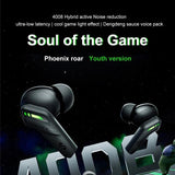 Wireless Black Shark Tws Bluetooth Earphones - Youth Edition - Side View