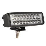 6 Inch Dc10 - 30V 10W Double Colour 2 - Row Led Working Lamp Vehicle Spotlight - Front View