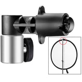 Studio Reflector Holder Clip For Light Stand - Photo / Video - Front View