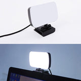 Portable Usb Led Fill Light - 10 Brightness Levels 3000-6500k - Front View
