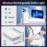 V17 Live Broadcast Magnetic Phone Photography Lamp with Rgb Led Fill Light - Extra Image