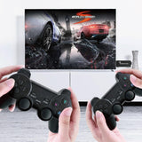 64Gb 4K Retro Game Stick + 2 Wireless Gamepads & 10 000+ Pre-Installed Games - Rear View