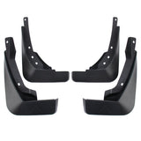 4 Pcs Car Auto Semi-Rigid Pvc Splash Flaps Fender Guard For Audi A4L 2016 Version