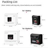 3-in-1 Evo Nano Battery Explosion-proof Bag - Close-Up Angle