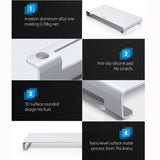 Premium Monitor Stand - Aluminum Alloy - Low Angle