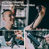 Travel Kit for Dji Action Tripod Backpack Clip Storage Bag - Close-Up Angle