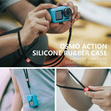 Travel Kit for Dji Action Tripod Backpack Clip Storage Bag - Low Angle