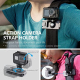 Travel Kit for Dji Action Tripod Backpack Clip Storage Bag