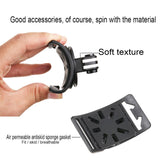 360 Degree Rotation Mount for Gopro Insta360 Dji Action Cameras - 3-in-1 Straps for Hand Wrist Arm Leg - 45-Degree Angle