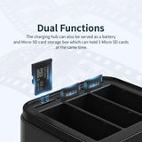 Gopro Hero Battery Charger Seat - Amagisn - Low Angle