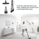 3-piece Replacement Brush Set for Dyson Vacuum Cleaner - Rear View