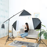 Single Light Softbox Set With Tripod And Arm Jib For Studio Flash - Extra Image