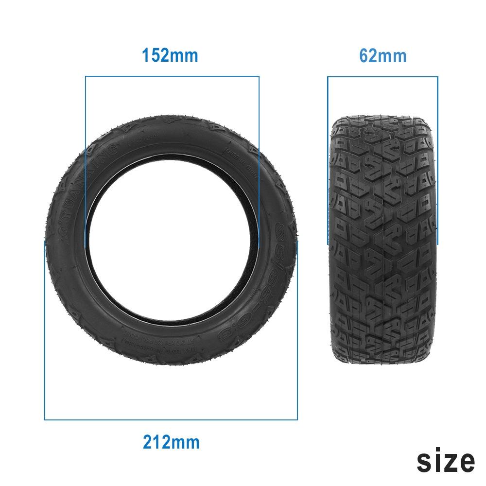 Enhanced 6.5 Scooter Tire - Wider & Thicker - Inner Tire