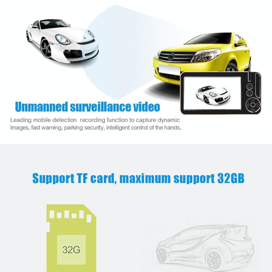 2.7 Car Dvr Recorder With Screen Display