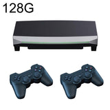 4-Person Battle Console 4K Hd Gaming Machine - 128G With Suspension Simulator And Ordinary Handle - Front View