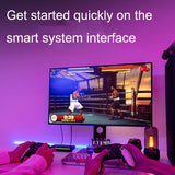 4-Person Battle Console 4K Hd Gaming Machine - 128G With Suspension Simulator And Ordinary Handle - Close-Up Angle