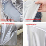 Waterproof Outdoor Ac Cover - m 86x30x56cm - Top-Down View