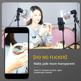 Desktop Photography Stand Kit with Mushroom Fill Light - 80W 120Mm - Low Angle