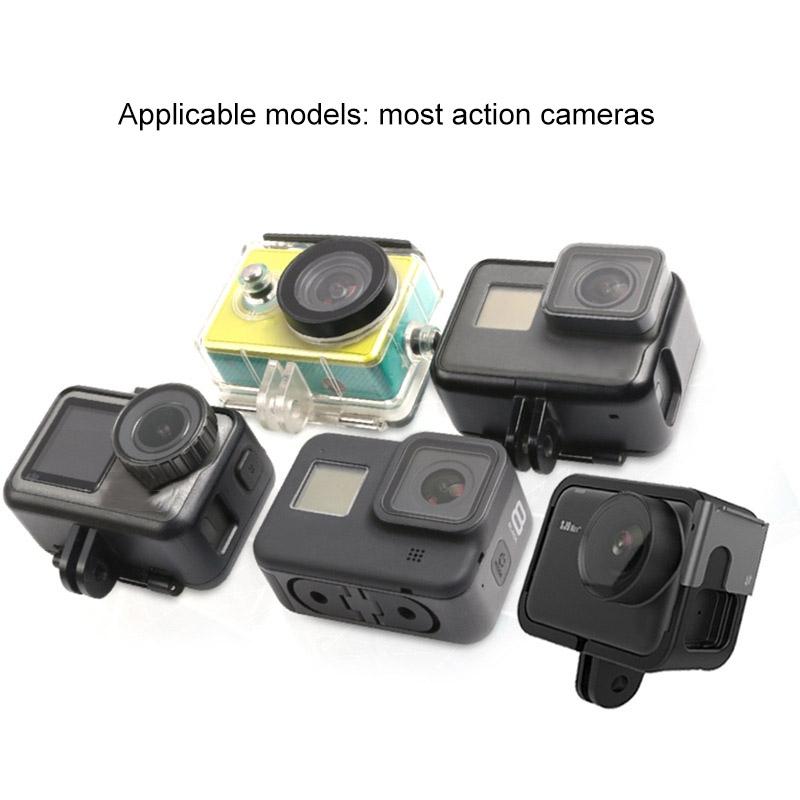 Universal Motorcycle Helmet Mount for Action Camera and Phone