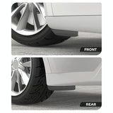 For Tesla Model 3 2024 4Pcs / Set Car Fenders Mud Flap Modification Accessories - Side View