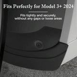 For Tesla Model 3 2024 4Pcs / Set Car Fenders Mud Flap Modification Accessories - 45-Degree Angle