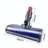 Carpet Brush Vacuum Cleaner Replacement Parts for Dyson V7-v15 - Side View