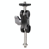 Versatile Dual Ballhead Magic Arm For Camera And Monitor Mounting - Tm-3 - Front View