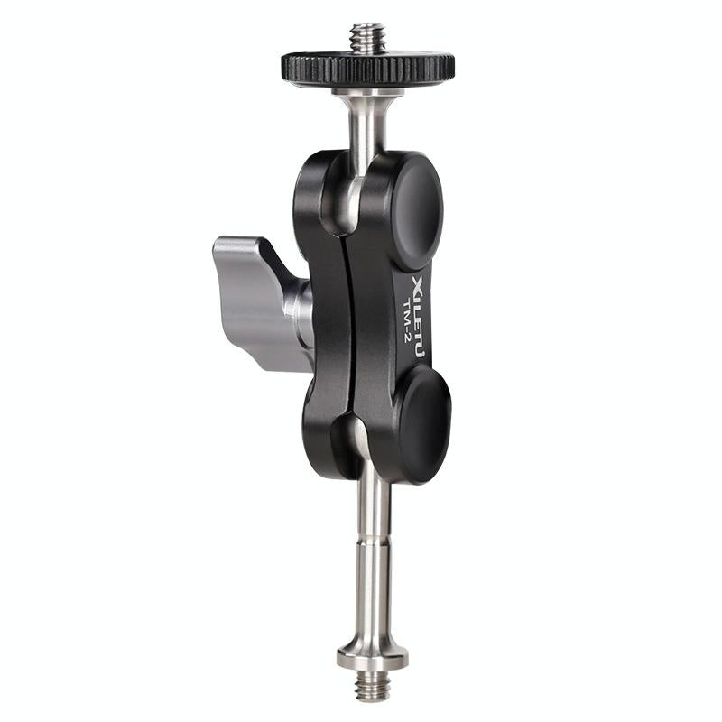 Versatile Dual Ballhead Magic Arm For Camera And Monitor Mounting - Tm-3