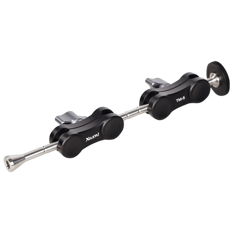 Versatile Dual Ballhead Magic Arm For Camera And Monitor Mounting - Tm-3