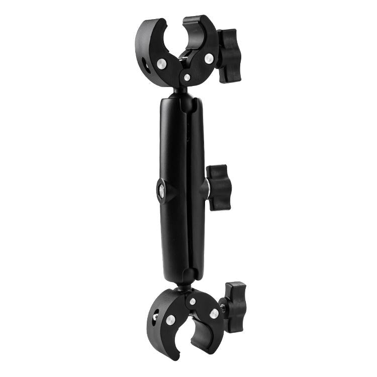 18cm Dual Head Motorcycle Handlebar Mount - 22Cm