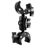 18cm Dual Head Motorcycle Handlebar Mount - 22Cm - Extra Image