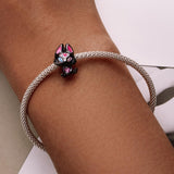 925 Sterling Silver Fox Elf Beads For Diy Bracelets & Necklaces - Low Angle