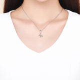 925 Sterling Silver Balloon Dog Charm For Diy Bracelets Bead+Chain Style - Bead + Chain - Close-Up Angle