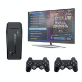 Wireless Hdmi Arcade Game Machine With 2 Gamepads - 64Gb Memory - Front View