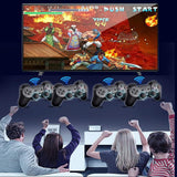 Wireless Hdmi Arcade Game Machine With 2 Gamepads - 64Gb Memory - Low Angle
